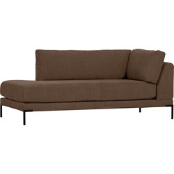 vtwonen Couple Lounge Element  - Polyester - Bruin - 89x100x200