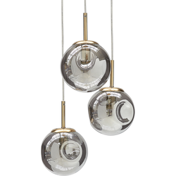 Beliani RALFES - Hanglamp-Transparant-Glas