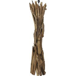 Light & Living - Vloerlamp MARGRET - Ø45x165cm - Bruin