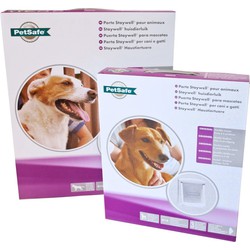 PetSafe huisdierdeur nr. 740 wit/transparant