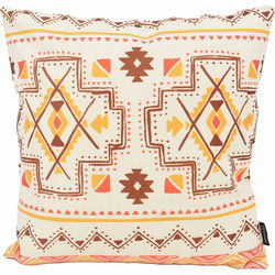 Sierkussen Indian Style Beige | 45 x 45 cm | Katoen/Linnen