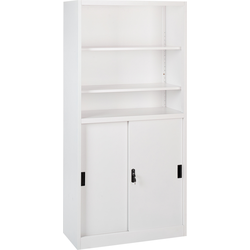 MUSCOVITE - Sideboard - Wit - Staal