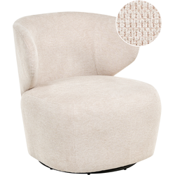ALVDAL - Fauteuil - Beige - Polyester