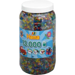 Hama Hama 211-53 Tub 13000 Beads Mix 53