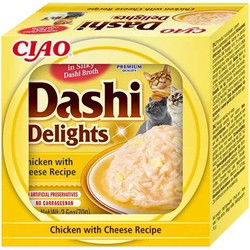 INABA DASHI DELIGHTS CHICKEN WITH CHEESE RECIPE 70 GR
