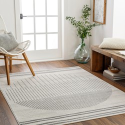 Modern Scandinavisch Tapijt ENSO - Beige/Grijs - 200x275 cm