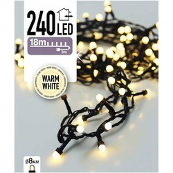 Kerstverlichting - warm - wit - binnen - 240 LED-lampjes - 20 meter - Kerstverlichting kerstboom