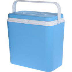 Koelbox 24 liter blauw