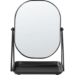 Beliani CORREZE - Make-up spiegel-Zwart-IJzer