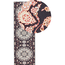 Beliani ARITAS - Laagpolig-Zwart-Polyester