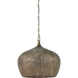 Light & Living - hanglamp - Emine - bruin - metaal - E27 - 3084456