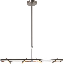 Design Hanglamp Lumen Staal 4-lichts