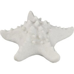 PTMD Lamp Graeme - 18x17x7 cm - Polyester - Wit