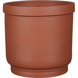 Mica Decorations Riva Bloempot - 22x22x20 cm - Terracotta - Terra