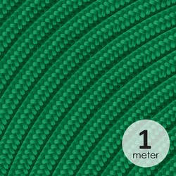 Strijkijzersnoer 3-aderig - per meter - groen