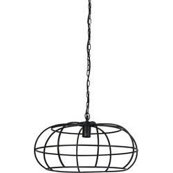 Light & Living - Hanglamp Imelda - 53x53x28 - Zwart