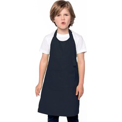Basic keukenschort navy voor kinderen - Keukenschorten