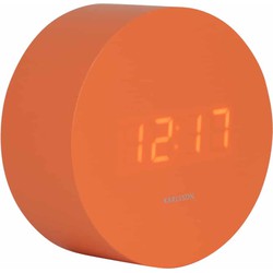 Wekker Spry Round - Oranje - Ø9cm