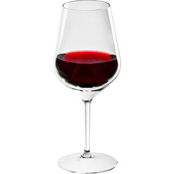 1x Witte of rode wijn glazen 47 cl/470 ml van onbreekbaar kunststof - Wijnglazen