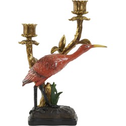 Light & Living - Kandelaar CRANE - 33x15x44cm - Rood