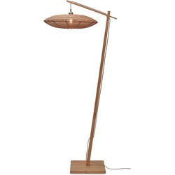 Vloerlamp Tanami - Bamboe/Rotan - 78x55x176cm