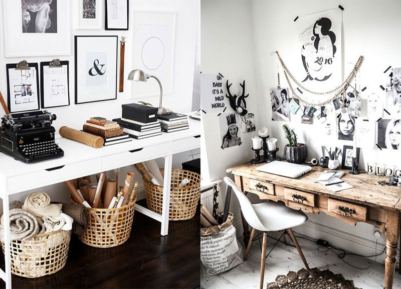 10x de best gestijlde bureaus van Pinterest