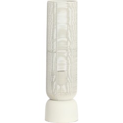 Light & Living - Tafellamp LEZUZA - Ø13.5x49.5cm - Wit