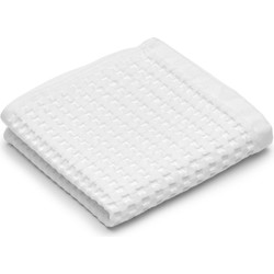 Kave Home - Zinnia kleine handdoek van 100% katoen in wit 30 x 50 cm