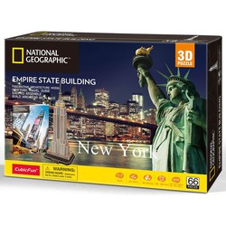 Cubic Fun Cubiq Fun 3D Puzzel - The Empire State Building (66)