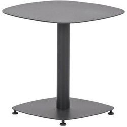Leon bijzettafel -  aluminium - carbon black - 50x50 cm