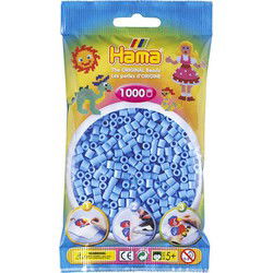 Hama Strijkkralen Lichtblauw 1000 Stuks