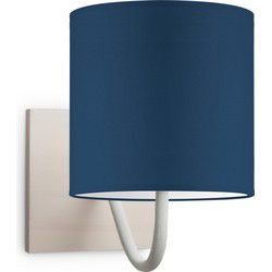 wandlamp beach bling Ø 16 cm - blauw