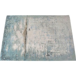 Kare Vloerkleed Abstract Light Blue 300x200cm