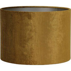 Cilinder Lampenkap Gemstone - Goud - Ø40x30cm