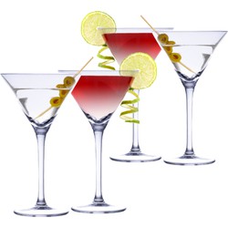 12x Martini cocktailglazen 220 ml - Cocktailglazen