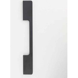 Deurgreep Gaby - zwart - 192 mm - Industrieel - Handgreep - Kastgreep - Ladegreep