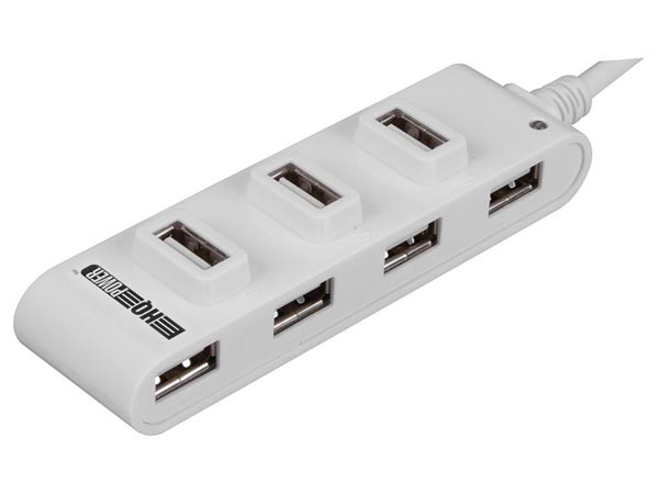 High-speed usb 2.0 hub 7 poorten - 