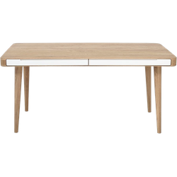Ena table houten eettafel whitewash - 160 x 90 cm