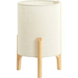 Light & Living - tafellamp - Litto - naturel - hout - bureaulamp - E27 - 1894388