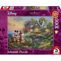 Schmidt Schmidt puzzel Disney Mickey & Minnie - 1000 stukjes - 12+