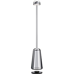 Sompex tafellamp MINIMAX - zilver, oplaadbare tafellamp