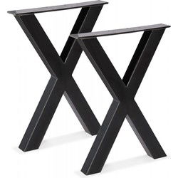 SION tafelpoot 65x10x73 cm Zwart