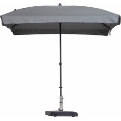 Stokparasol Patmos luxe 210 x 140 cm light grey zonwering