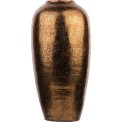 LORCA - Decoratieve vaas - Goudbruin - Terracotta
