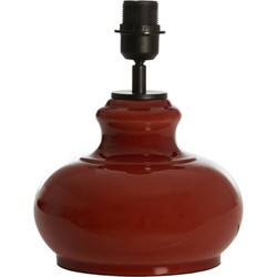 Light & Living - tafellamp - Verde - bruin - glas - losse armatuur - E27 - 1878364