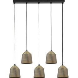 D - Light & Living - Hanglamp LILOU - 75x16x110cm - Brons