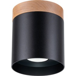 Scandinavische Plafondlamp Holst Zwart