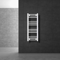 Badkamerradiator Sahara 300x800 mm Wit recht met zijaansluiting