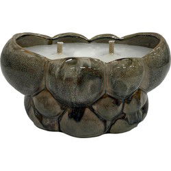 PTMD Jodie Bloempot - 28x19x16 cm - Keramiek - Groen