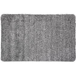 5Five Deurmat - zwart - super absorberend - droogloopmat - 70 x 45 cm - Deurmatten
